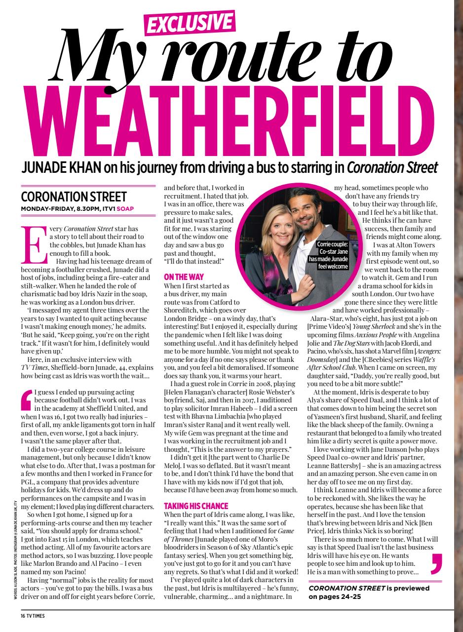 TV Times Preview Pages