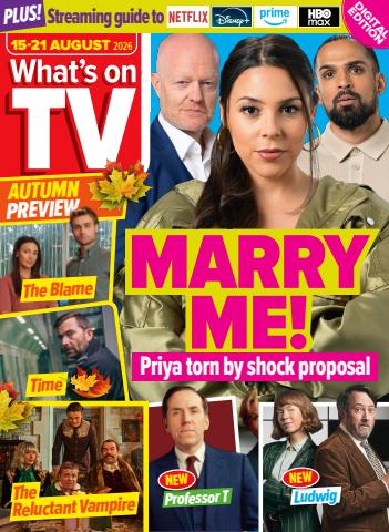What's on TV issue 15 Aug 2026
