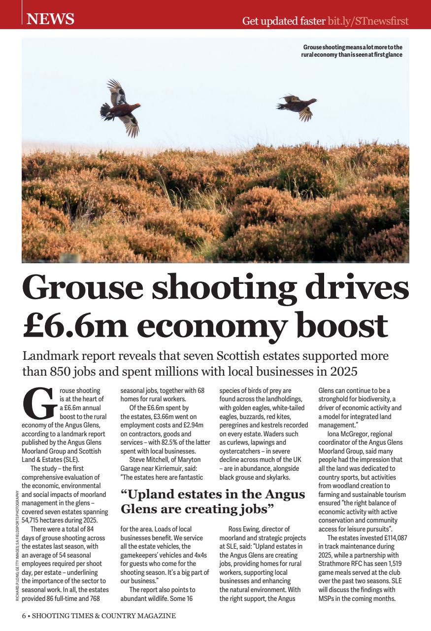 Shooting Times & Country Preview Pages