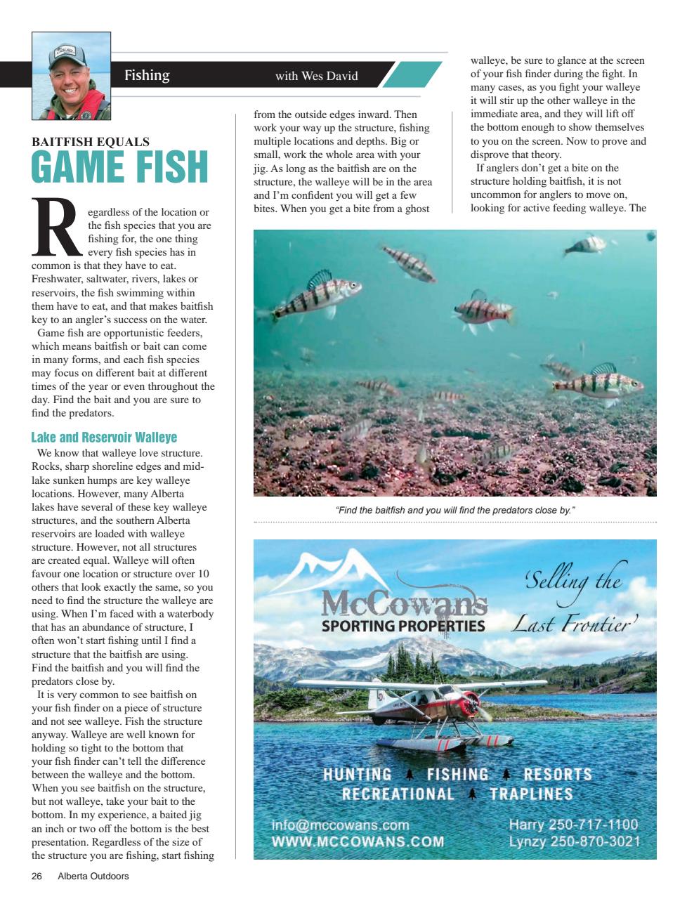 Alberta Outdoors Preview Pages