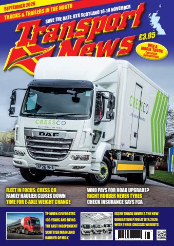 Transport News issue Transport News September 2026