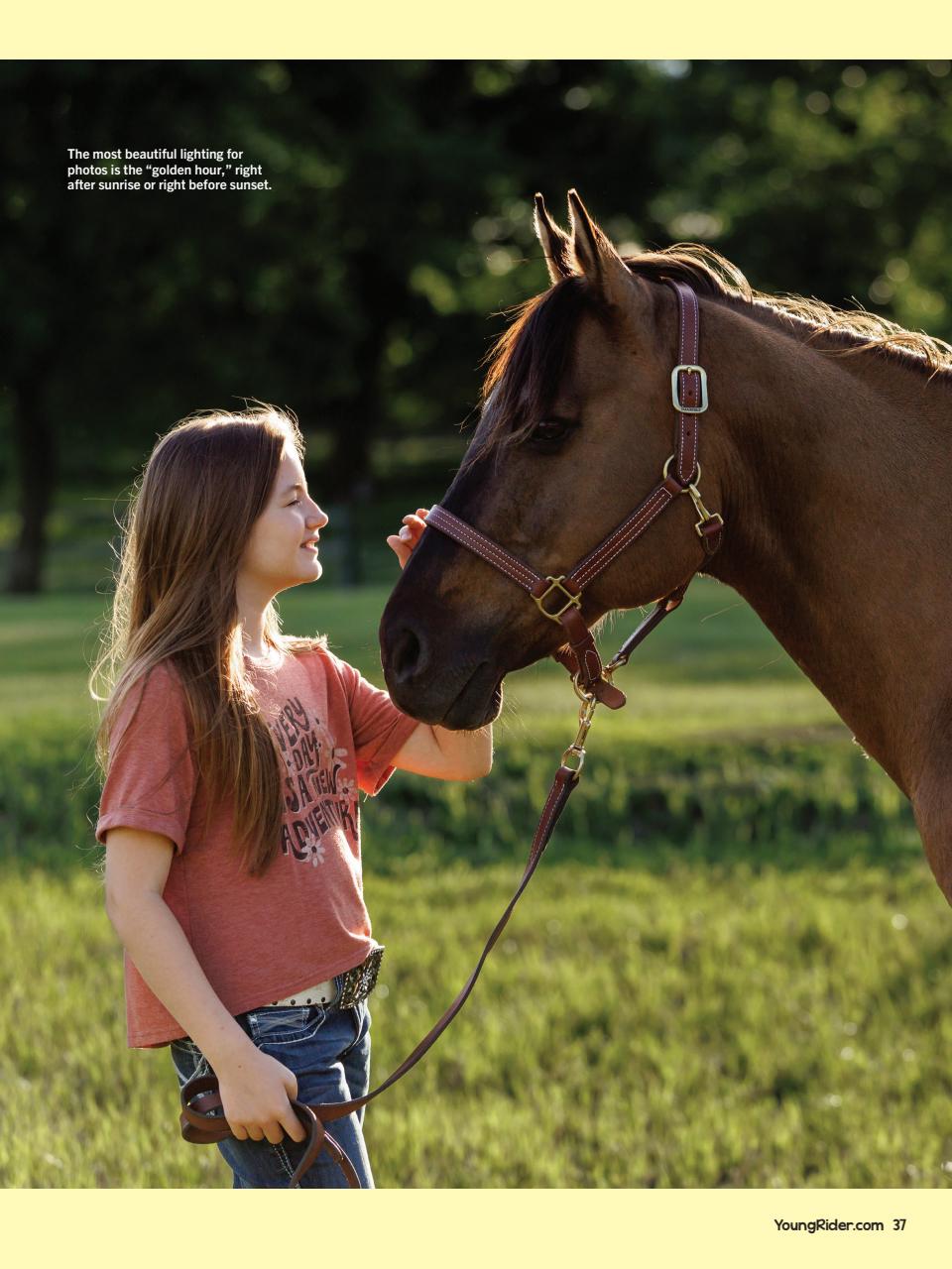 Young Rider Magazine Preview Pages