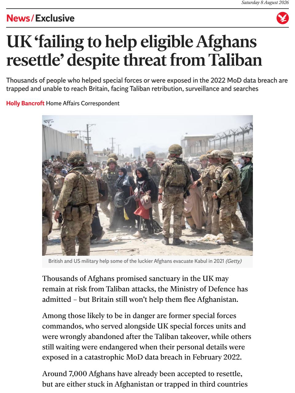 The Independent Daily Edition Newspaper Preview Pages