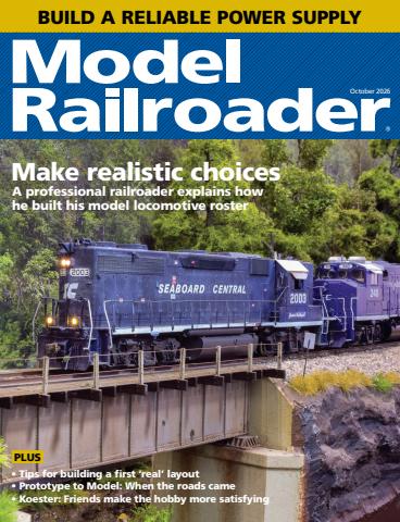 Model Railroader issue 26-Oct