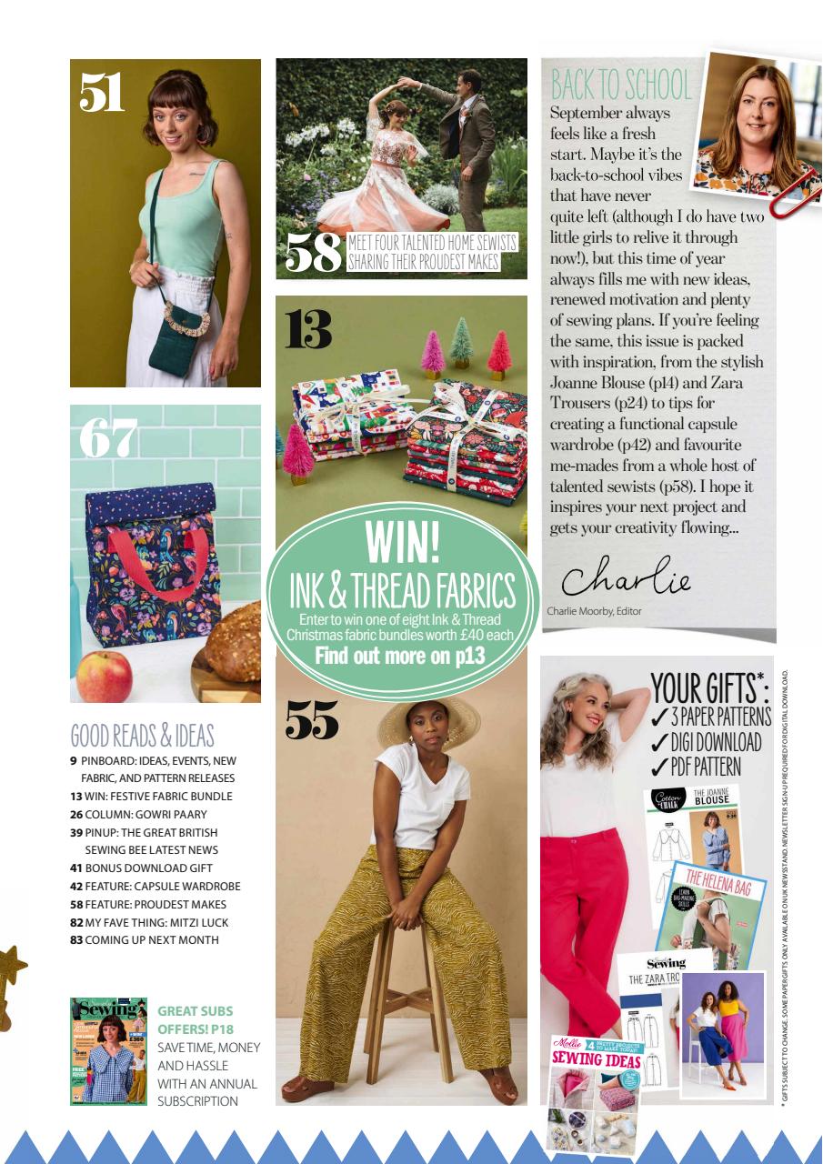 Simply Sewing Preview Pages