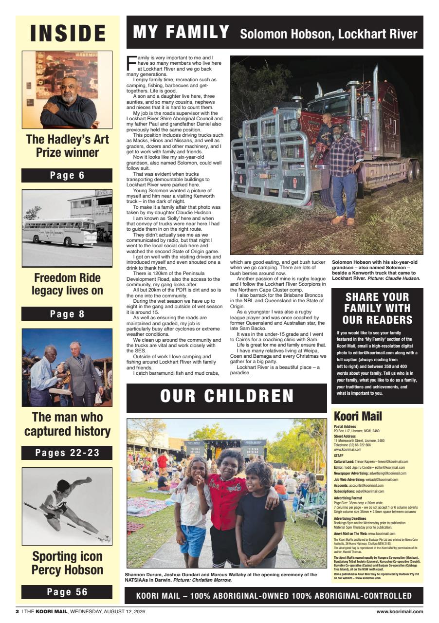 Koori Mail Preview Pages