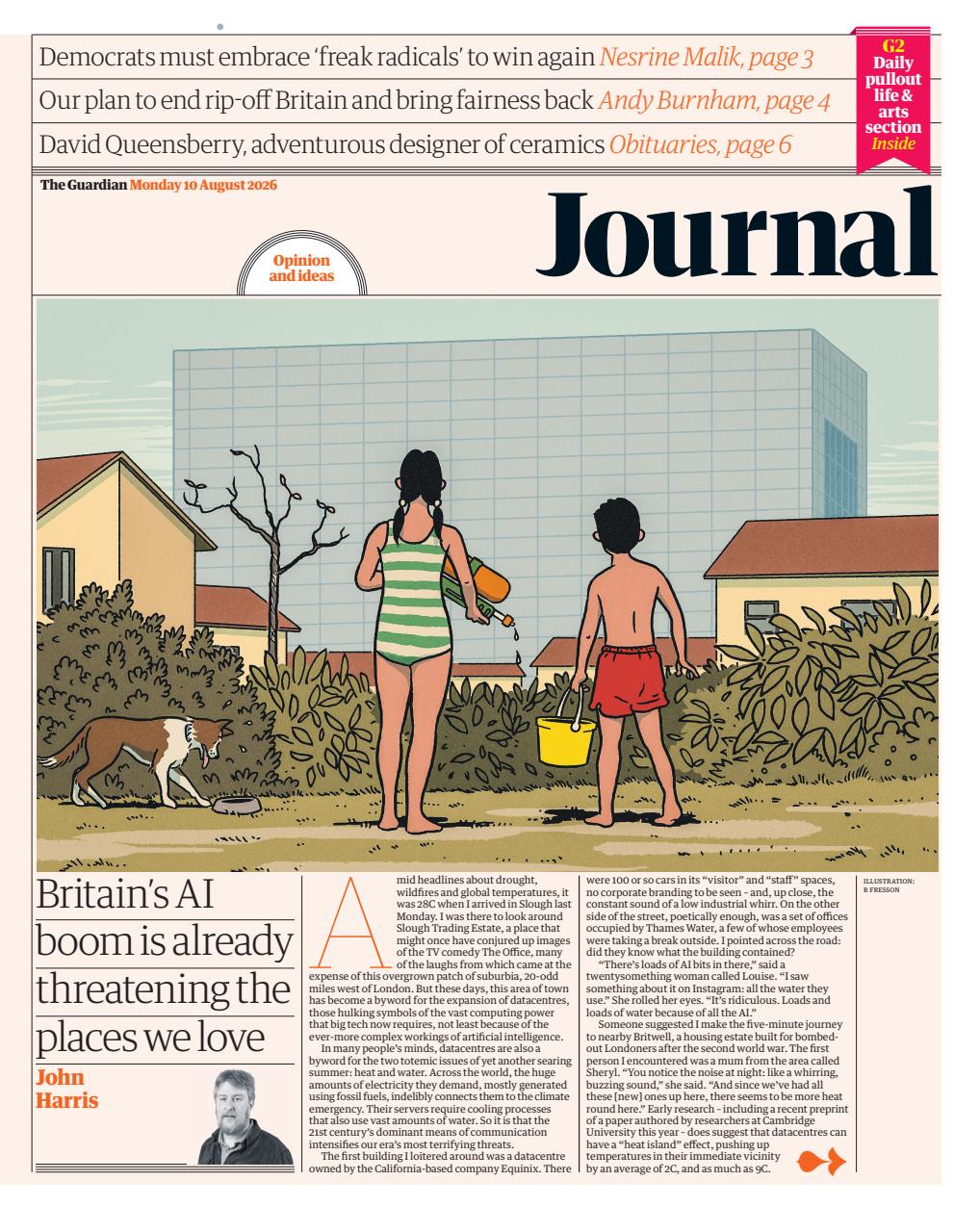 The Guardian Newspaper Preview Pages