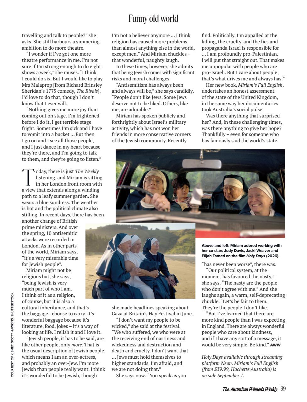 Australian Women's Weekly Preview Pages