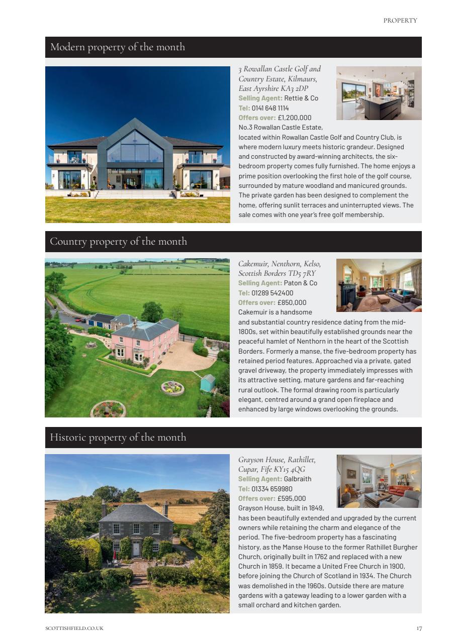 Scottish Field Preview Pages
