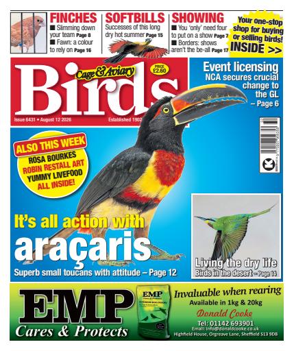 Cage & Aviary Birds issue 