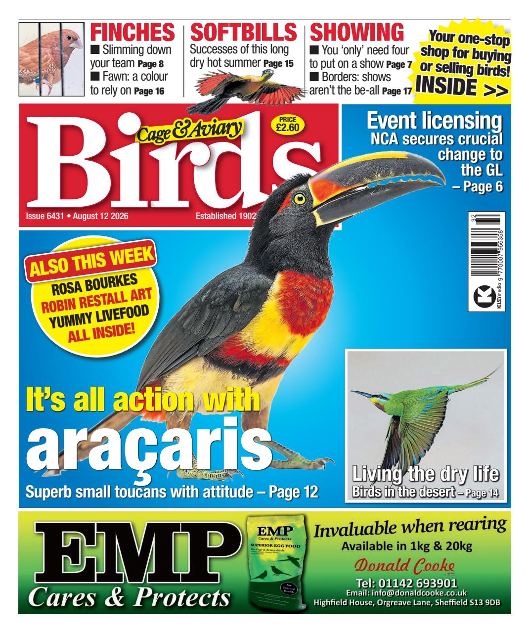 Cage & Aviary Birds Preview Pages