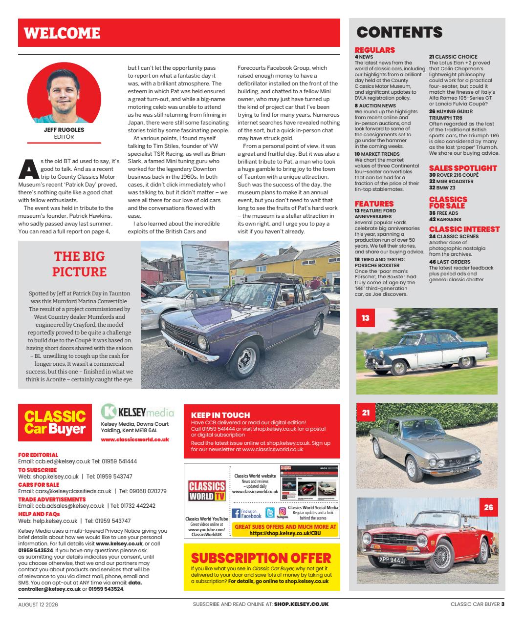 Classic Car Buyer Preview Pages