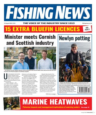 Fishing News issue 13th August 2026