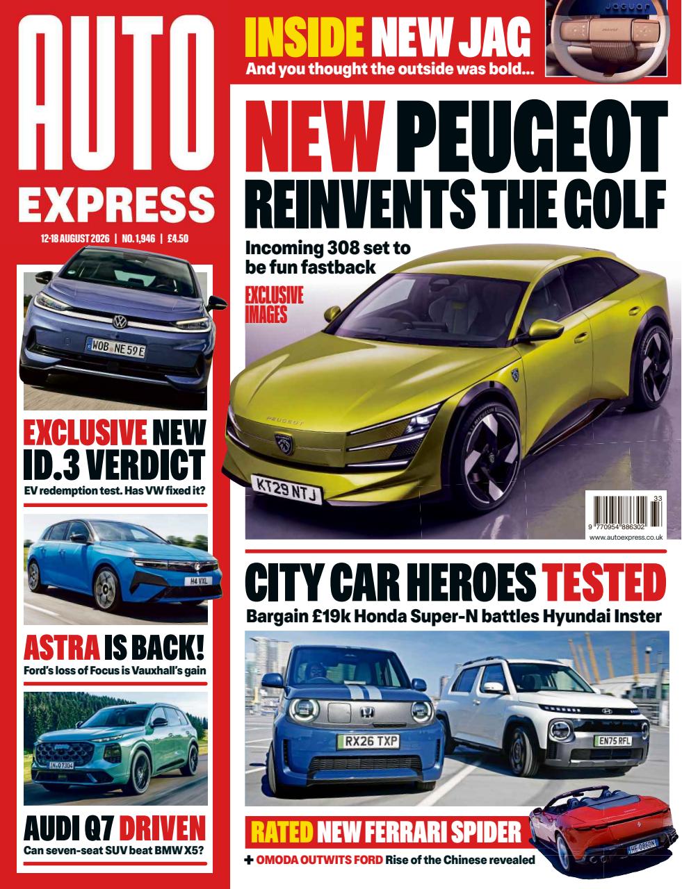 Auto Express Preview Pages