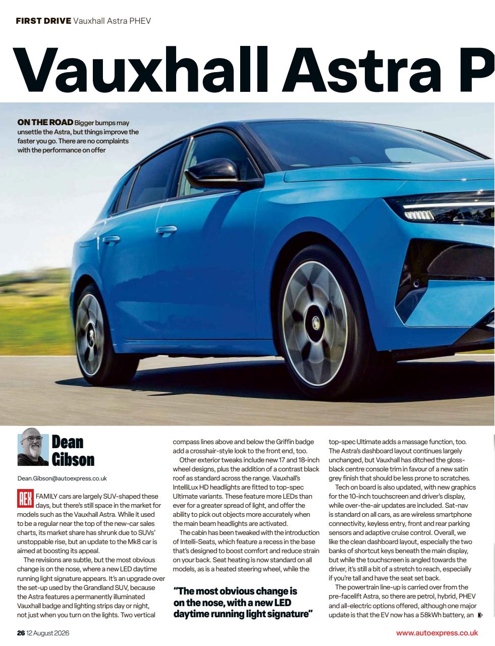 Auto Express Preview Pages