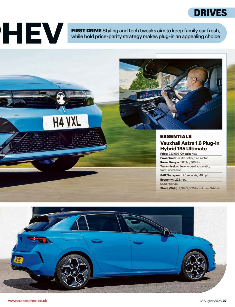 Auto Express Preview Pages