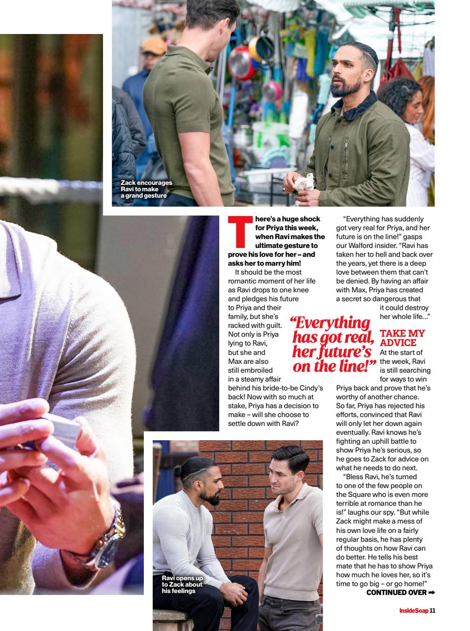 Inside Soap Preview Pages