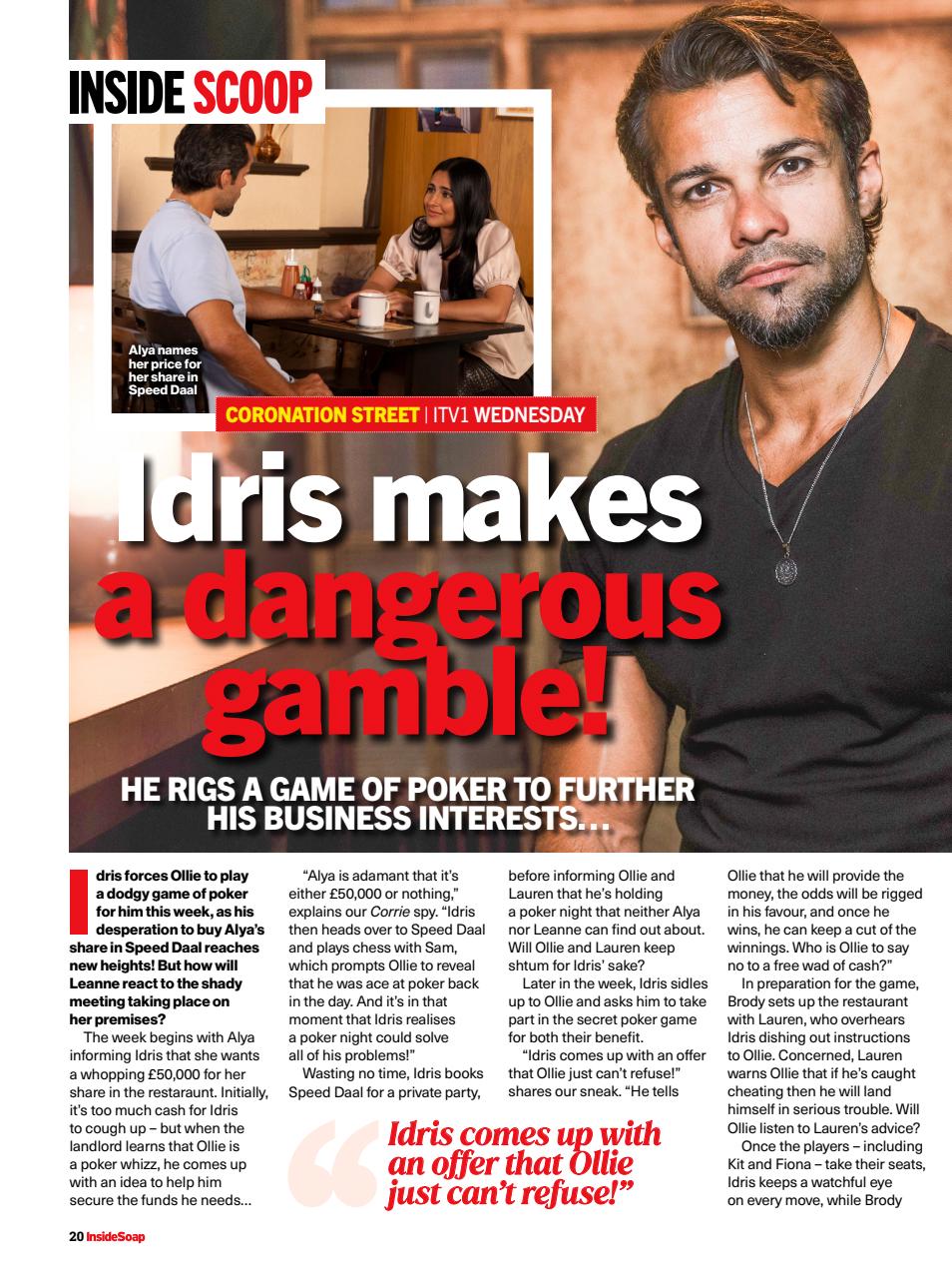 Inside Soap Preview Pages