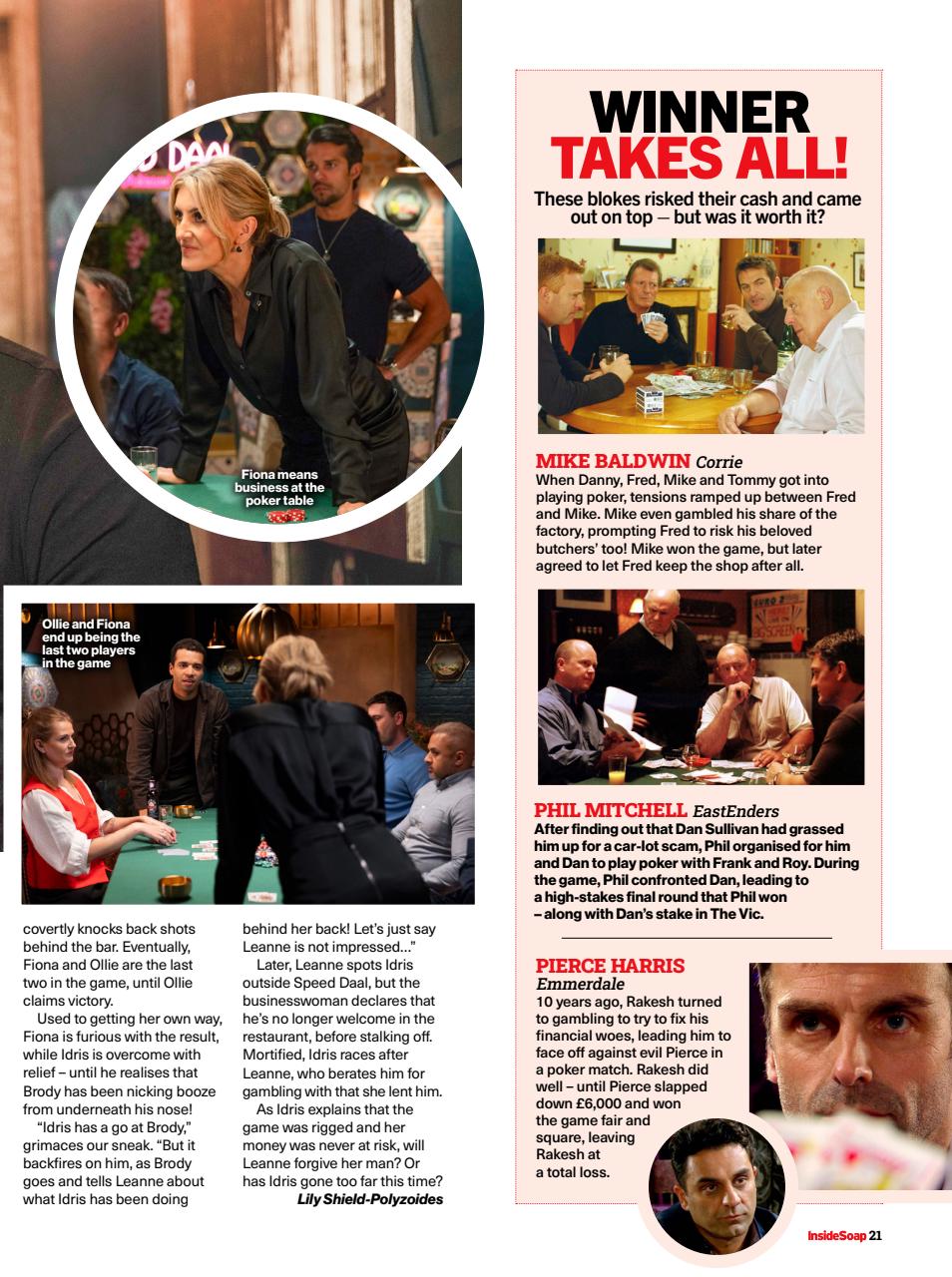 Inside Soap Preview Pages