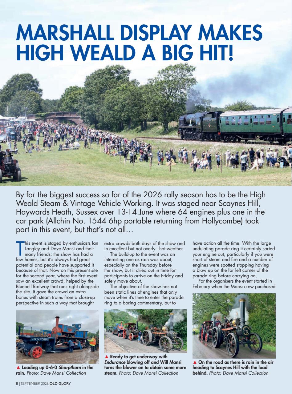 Old Glory Magazine Preview Pages