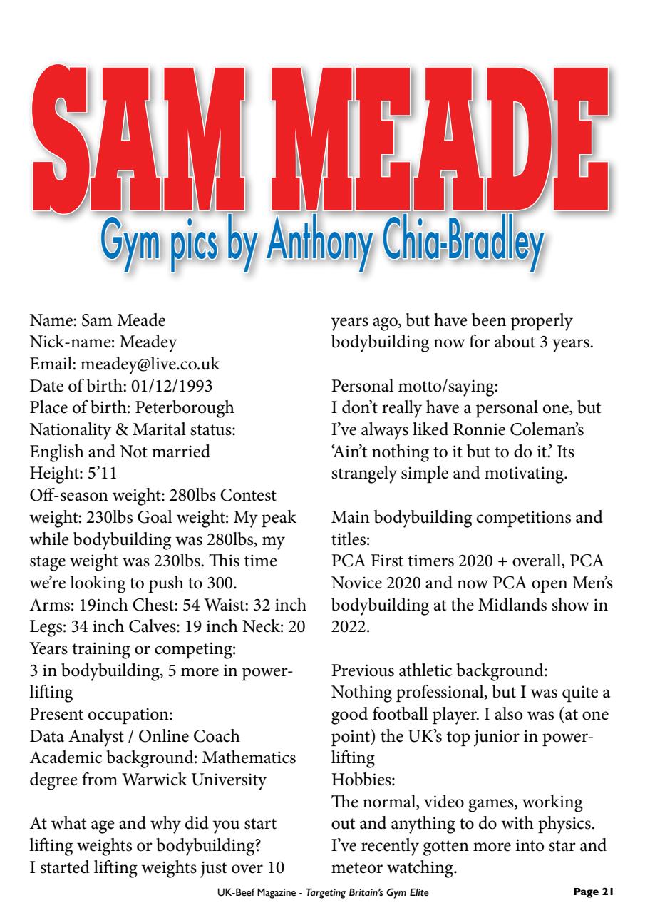 UK Beef Magazine Preview Pages