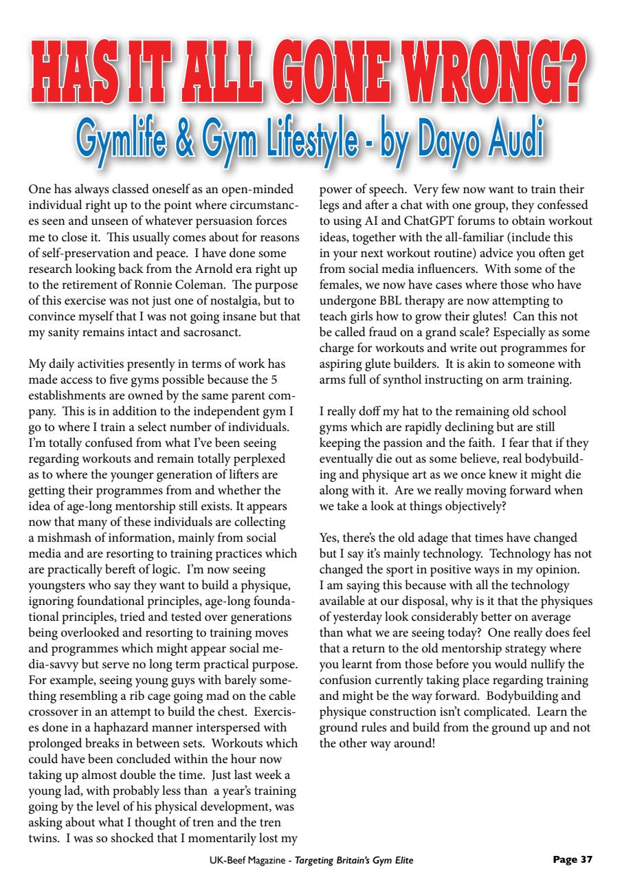 UK Beef Magazine Preview Pages