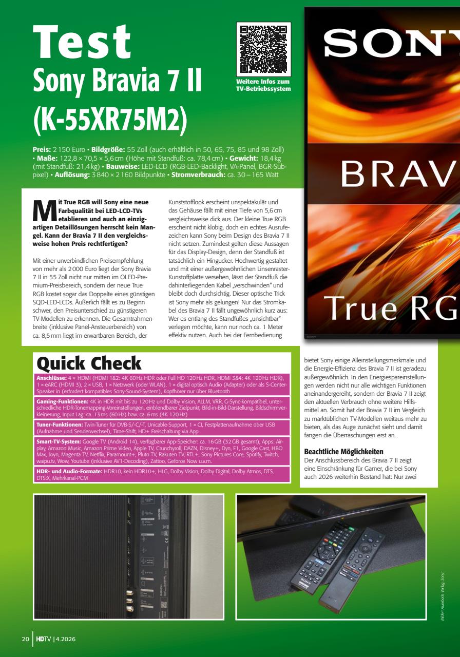 HDTV Preview Pages