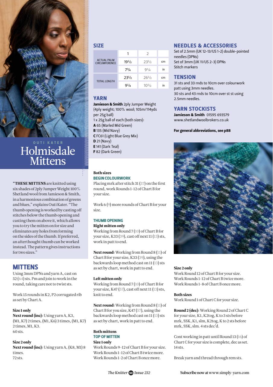 The Knitter Preview Pages
