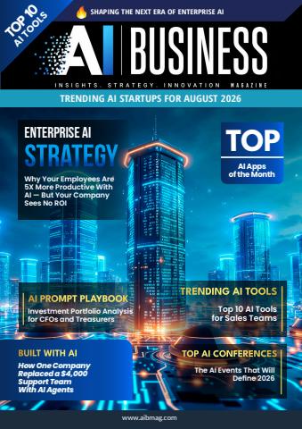 AI Business Magazine issue August 2026