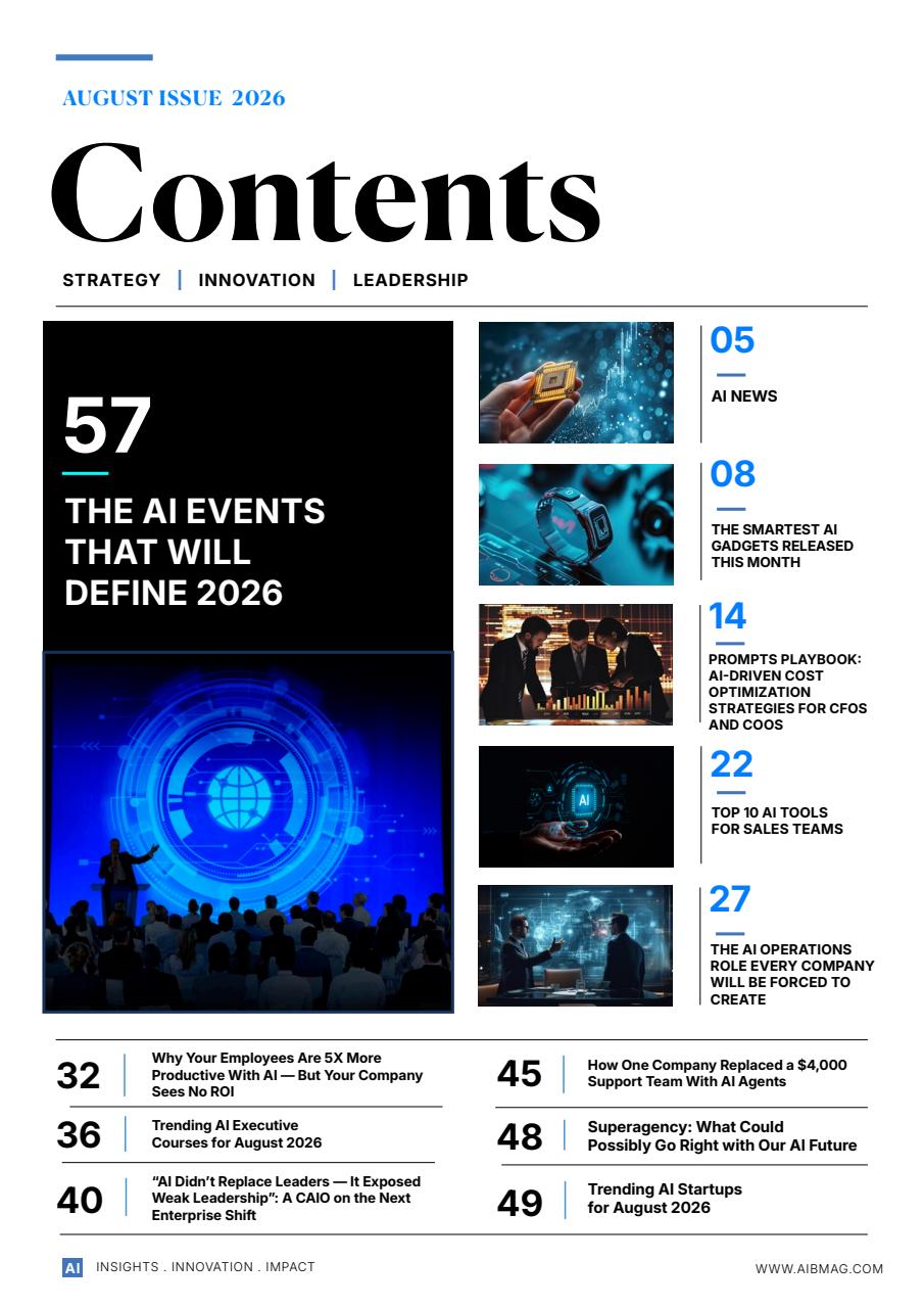 AI Business Magazine Preview Pages