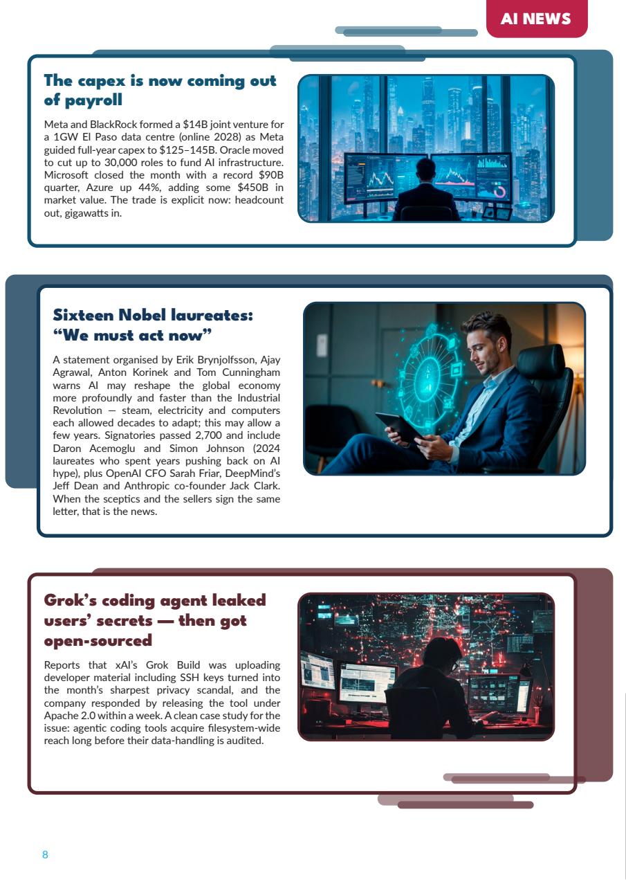 Tech AI Magazine Preview Pages