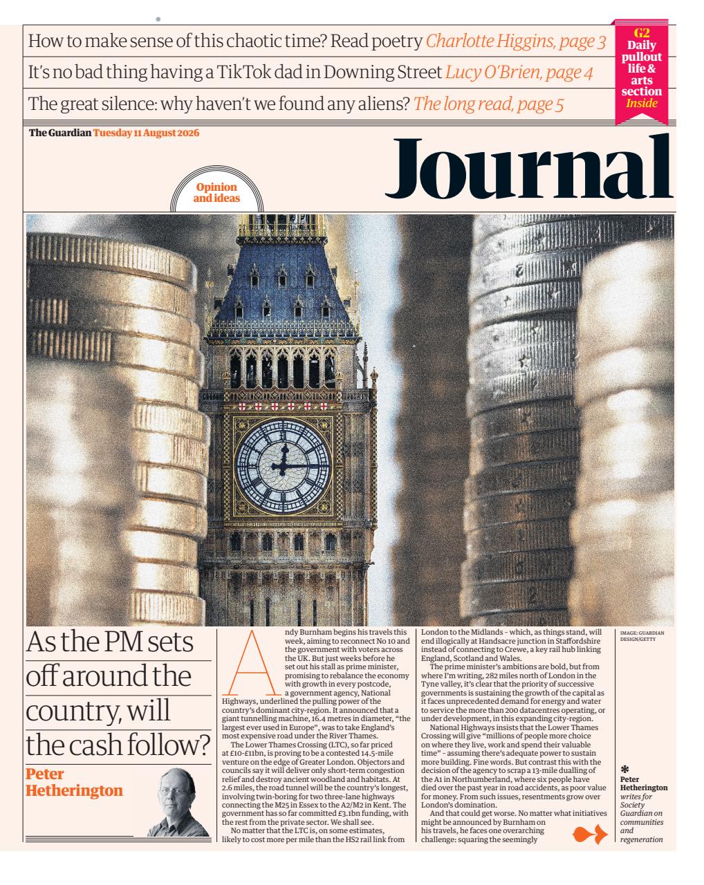 The Guardian Newspaper Preview Pages
