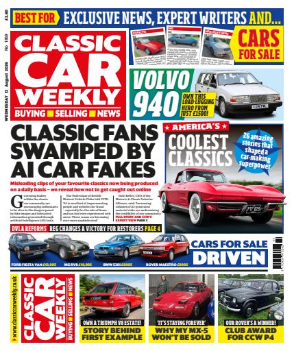 Classic Car Weekly issue 