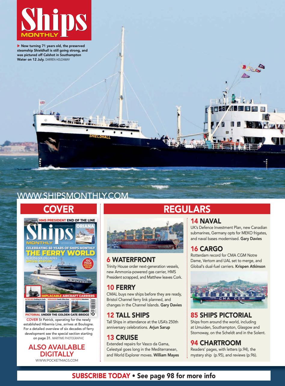 Ships Monthly Preview Pages