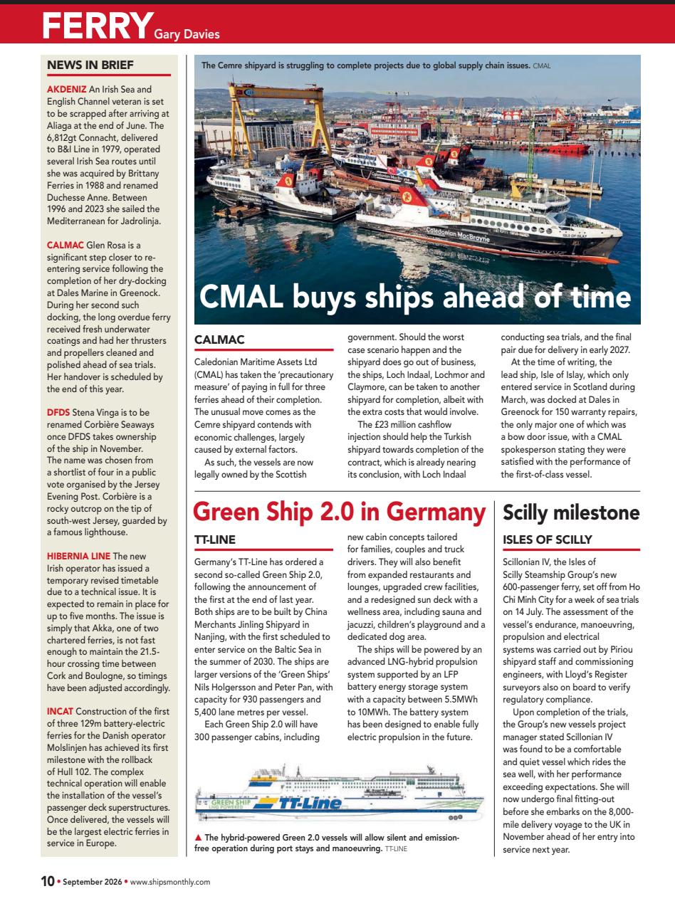 Ships Monthly Preview Pages