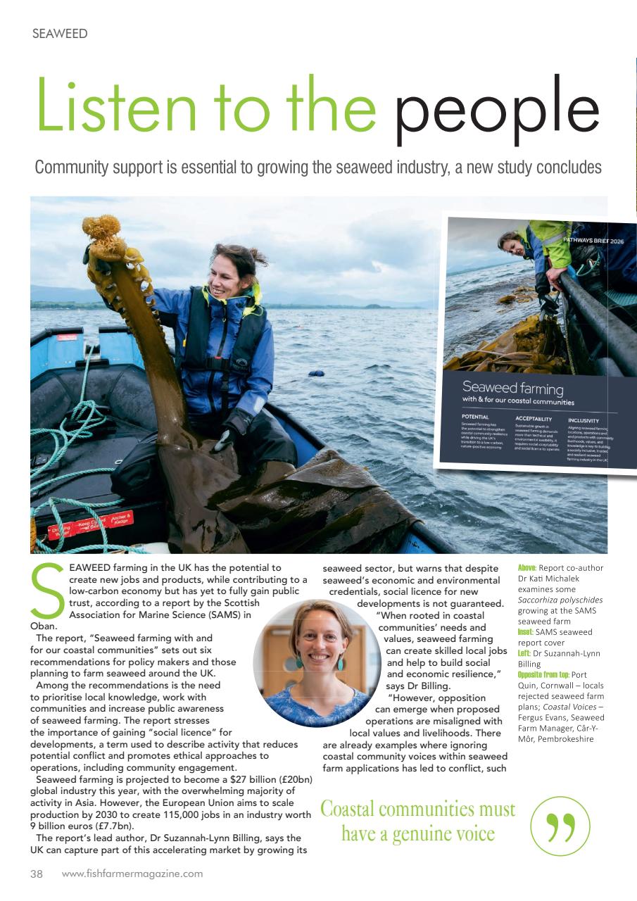 Fish Farmer Magazine Preview Pages