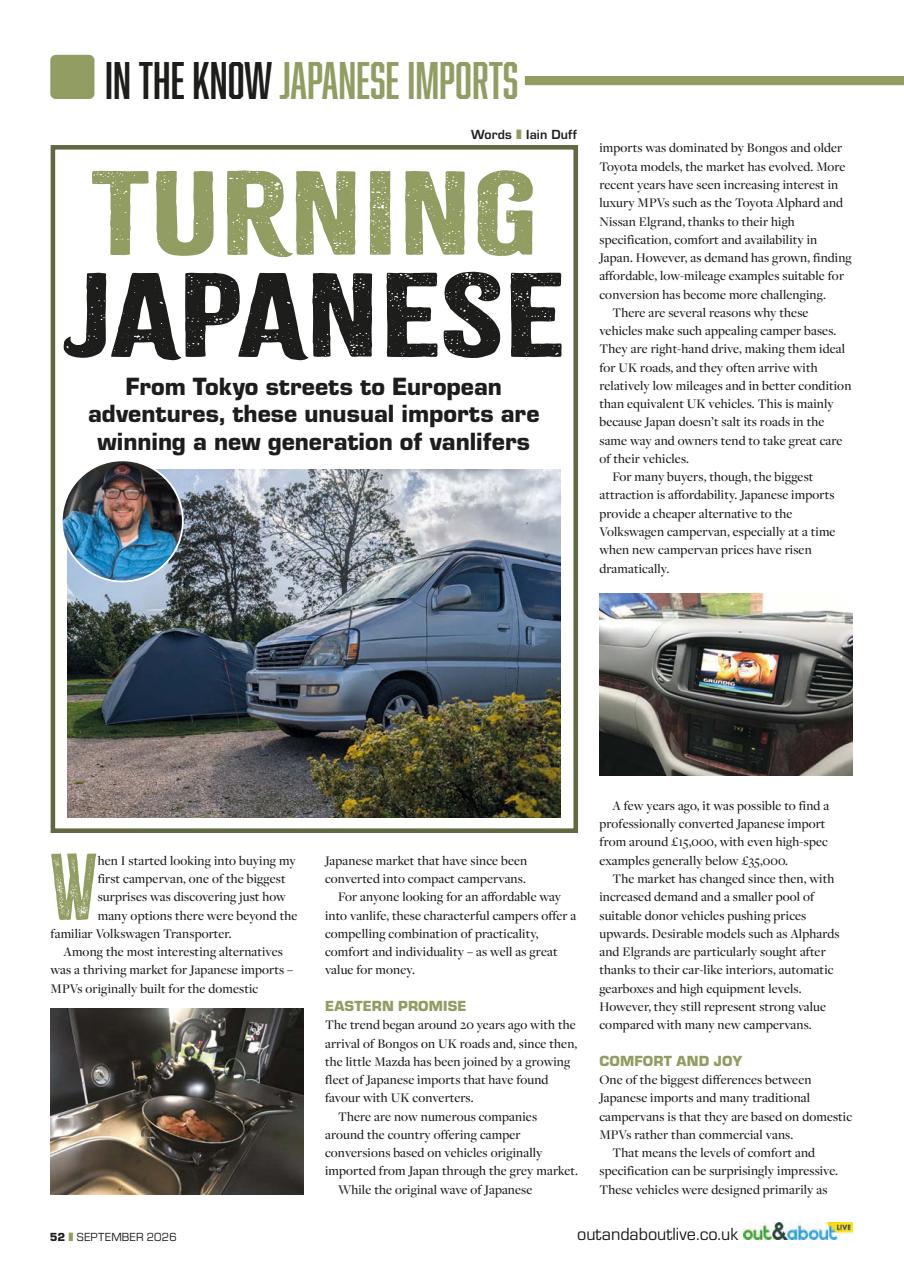 Campervan Preview Pages