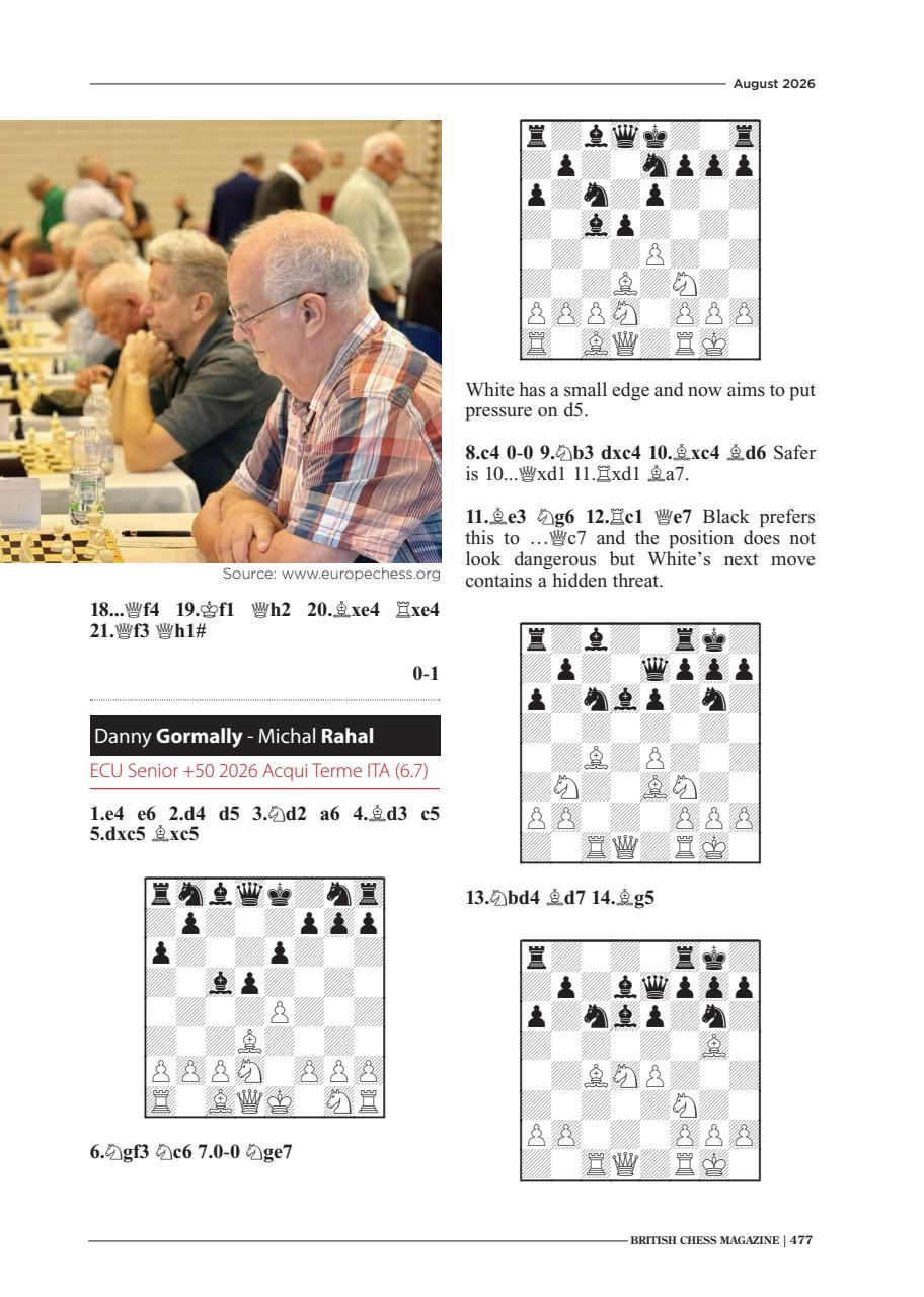 British Chess Magazine Preview Pages
