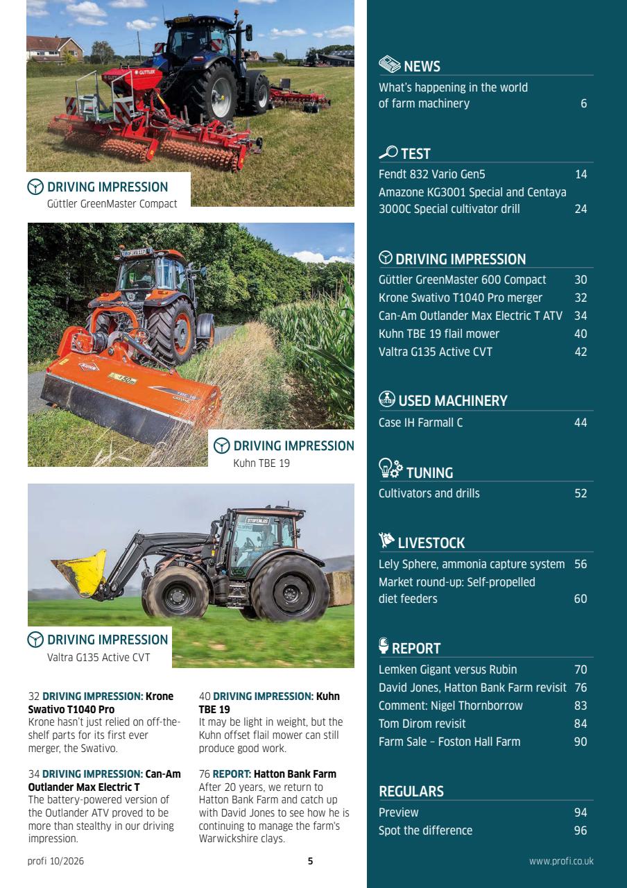 Profi International Preview Pages