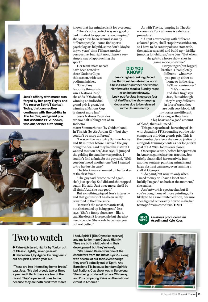 Horse & Hound Preview Pages