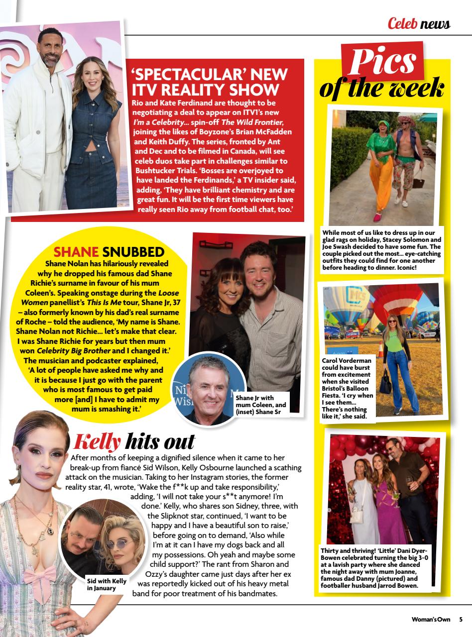 Woman's Own Preview Pages