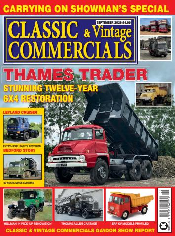 Classic & Vintage Commercials issue September 2026