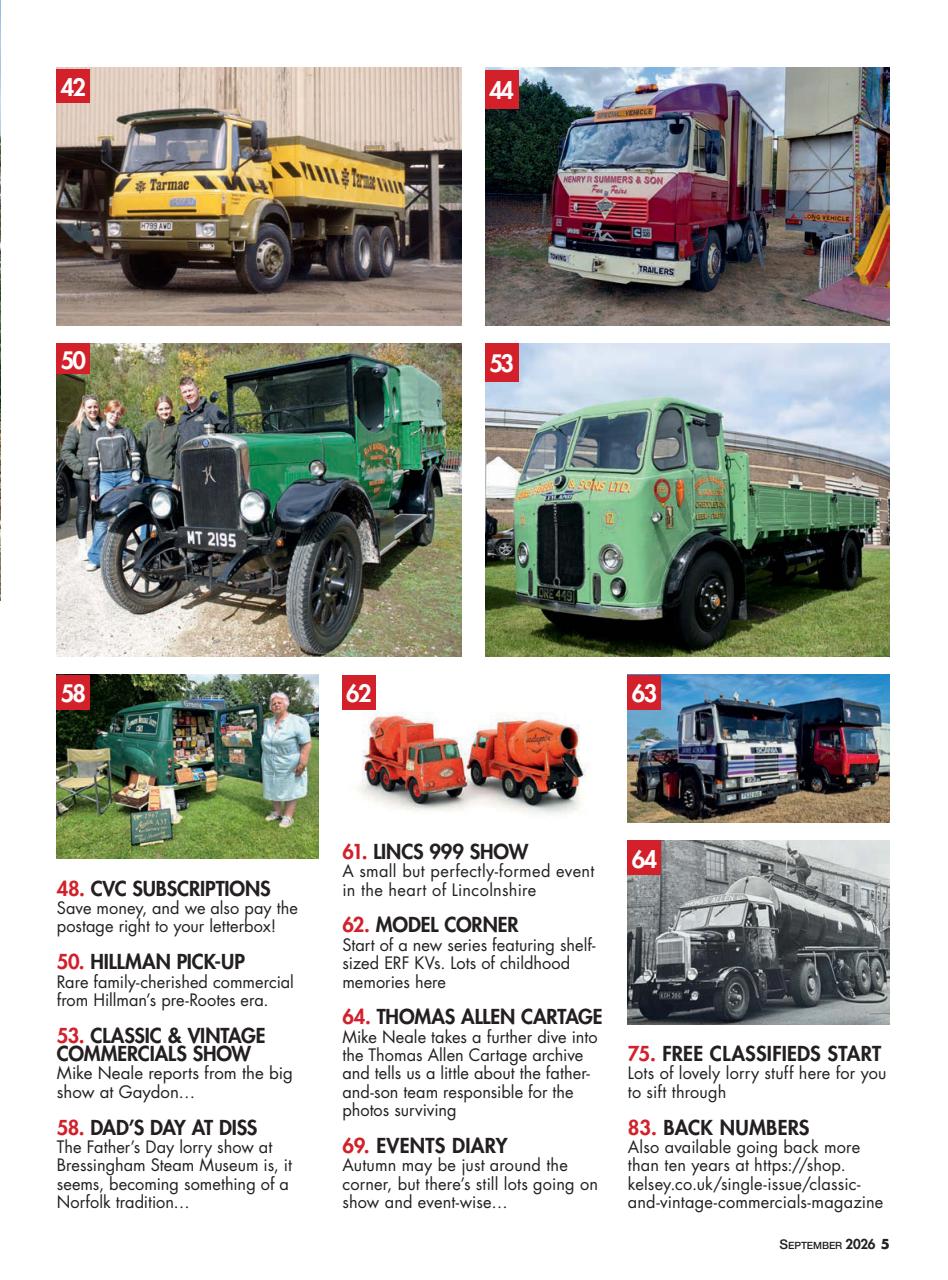 Classic & Vintage Commercials Preview Pages