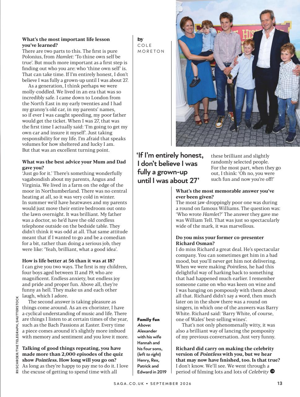 Saga Magazine Preview Pages