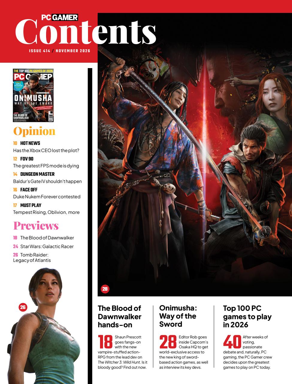 PC Gamer (US Edition) Preview Pages