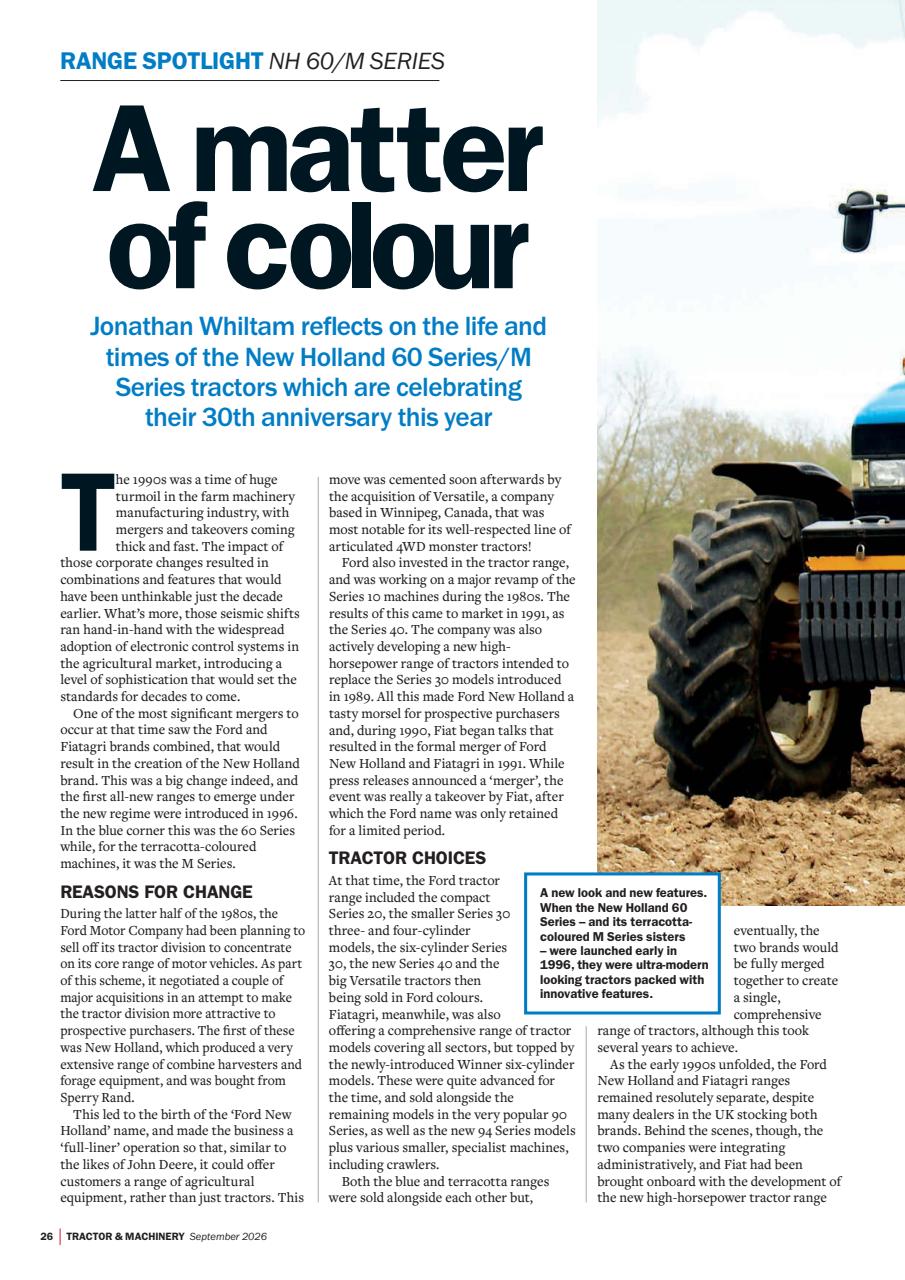 Tractor & Machinery Preview Pages