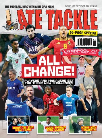Late Tackle Football Magazine issue Sep/Oct 2026