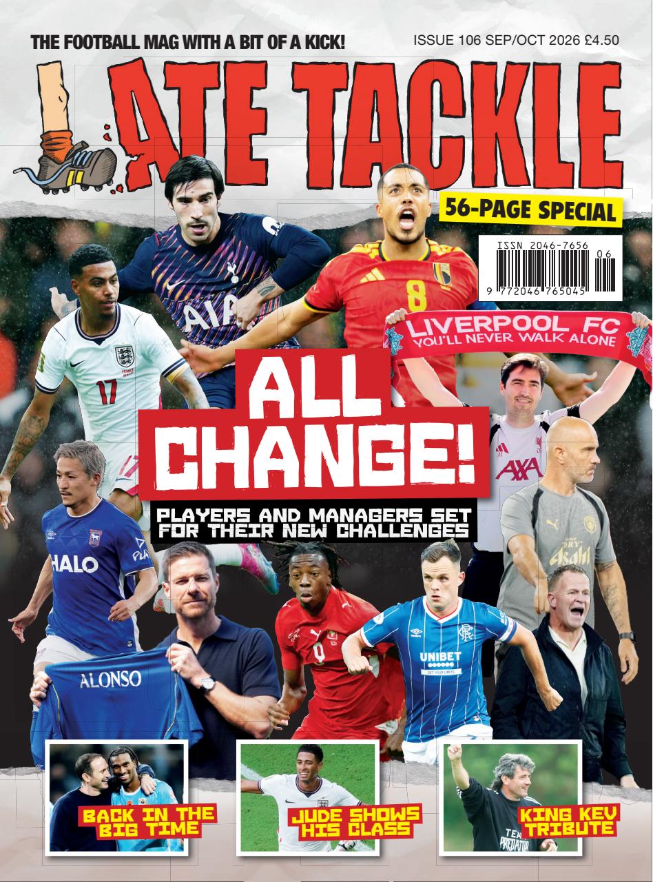 Late Tackle Football Magazine Preview Pages