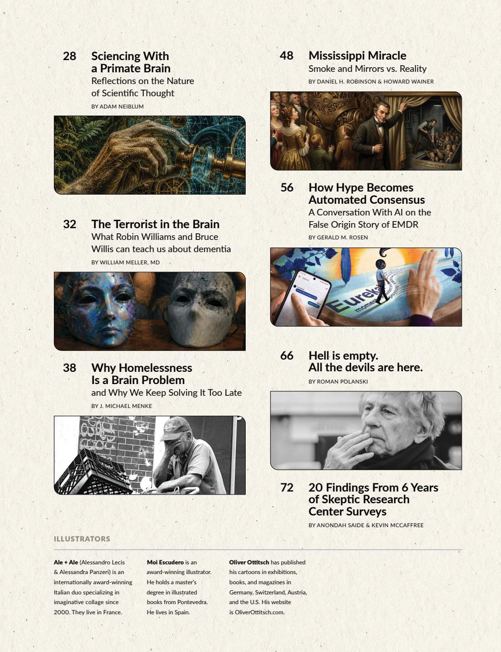 Skeptic Preview Pages