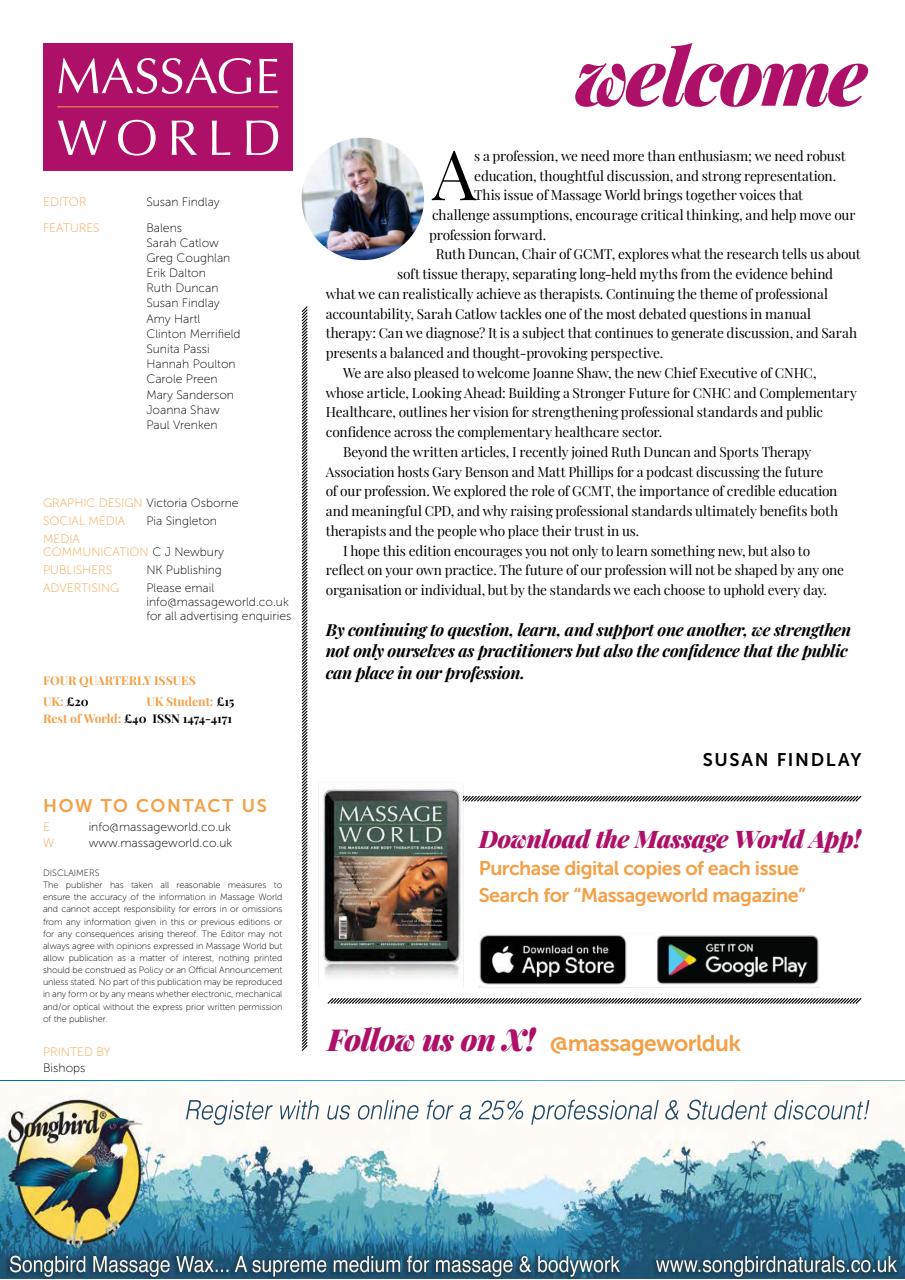 Massage World Preview Pages